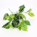 O190 Artificial Leaf Flower Arrangement Faux Greenery Plants Aureum Decorative Fake Flowers Leaves Artificial Plants Epipremnum