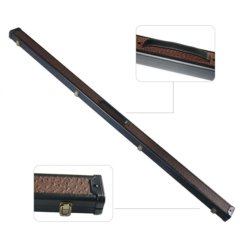 Factory Price 154cm One Piece Billiard Snooker Cue case with 2 Slots for Sale