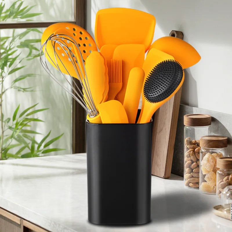 13-Piece Kitchen Accessories Utensils Supplier Wholesale Silicone Kitchen Utensils