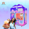 Professional Factory New Commercial Fully Automatic Cotton Candy Vending Machine with 32 Patterns and 12-Month Warranty