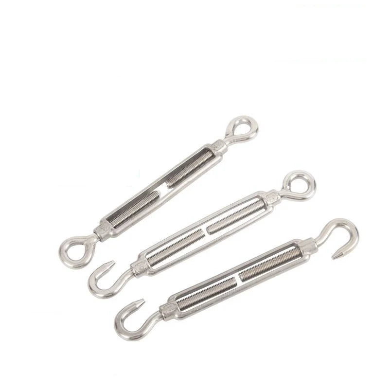 Direct Supply Manufacturer 304 Stainless Steel Flower Basket Screws Bolts Steel Wire Rope Tightener for Heavy Industry
