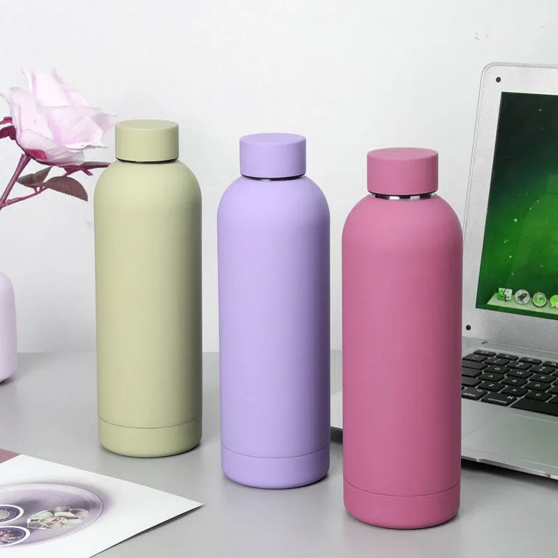 Custom Small Mouth Tumbler Stainless Steel Insulated Coffee Mug Cup Flask for Boiling Water for Crystal Sublimation Water Bottle