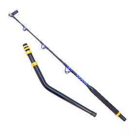 2-Piece Saltwater Offshore Trolling Rod Big Game Roller Conventional Boat Fishing Rod for Big Game Fishing