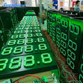 Gas Station 8888/ 8.88 9/10 Number 7 Segment Gas Station Price Display Digital Price Display Board for Gas Station