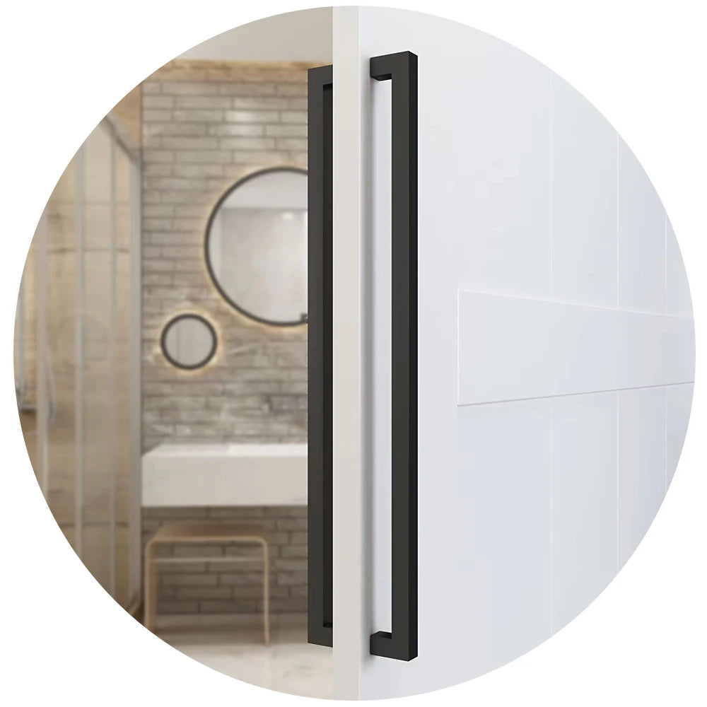Handle for Frameless Sliding Customized Wall Mounted Grab Bars Shower Glass Door Bathroom Sliding Pull Handle