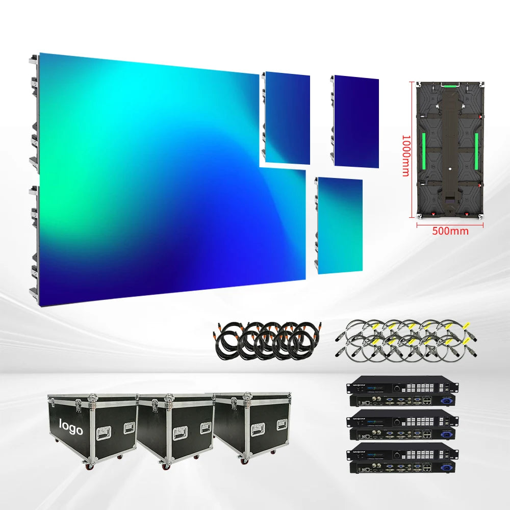 RAYBO Factory Direct Supply 3840Hz Rental LED Display Screen for Concert Church Outdoor P3.91 LED Video Wall for Music Events MegaBDM