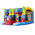 Wholesale Kids Small Indoor Air Jumping Combo Moon Inflatable Bounce House for Sale China