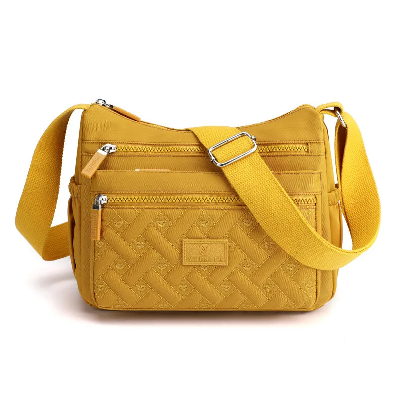 2026 New Women's Messenger Bag Multi-layer Leisure Large Capacity Shoulder Bag