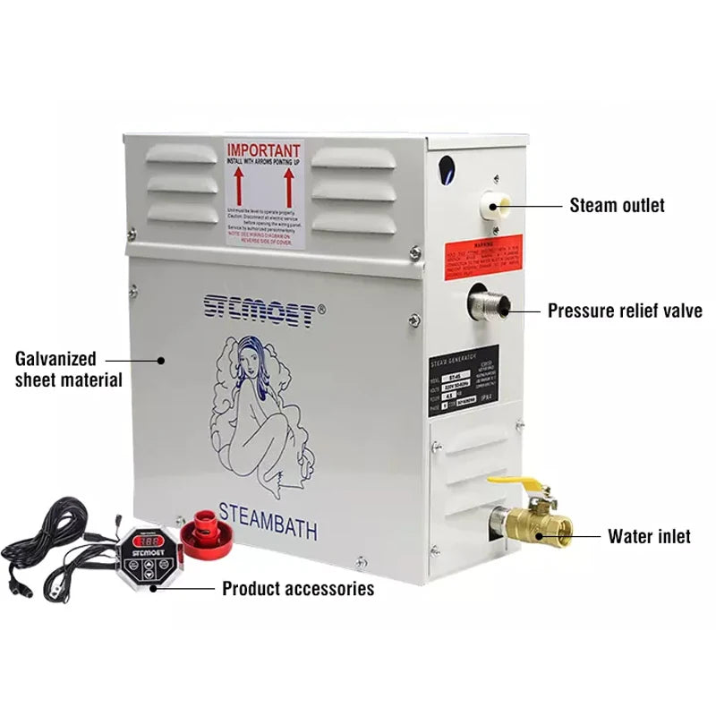 Wet Room Sauna 18kw Steam Generator