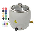 Large Size Stainless Steel Plug in Candlel Making Kit Machine Electric Body Candle Wax Melter Melting Kettle Pot