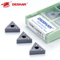 For DESKAR CNC Lathe Turning Tools TNMG160404L-S 160408R-S LF6018S Sharp Blade Carbide Inserts for Machining Cut OEM