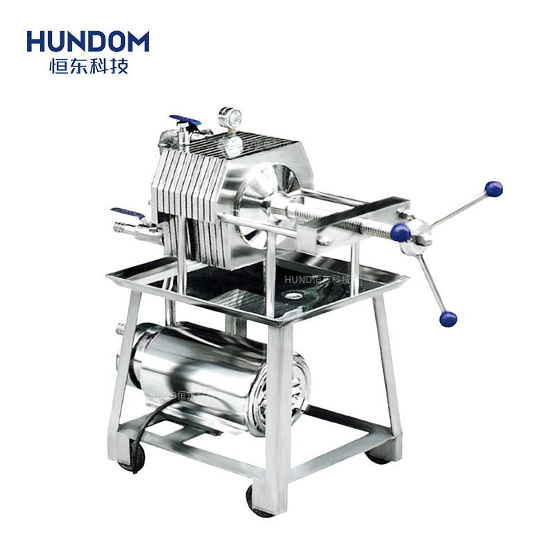 Stainless Steel Fine Plate and Frame Filter Press System Machine for Beer Liquid Oil