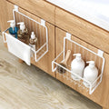 Hanging Basket Behind Home Storage Cabinet Hanging Basket Kitchen Condiment Storage Rack Nail Free Punch Free Storage Basket