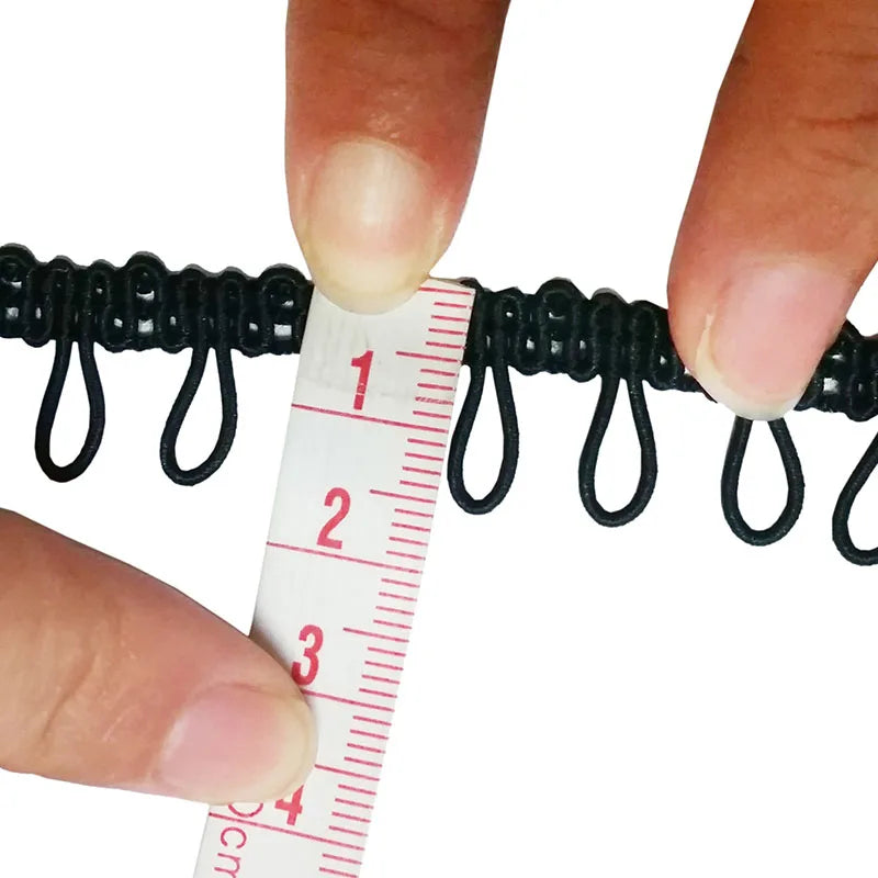 Sewing Garment Accessories Button Loop Elastic Cord for Wedding Dress