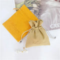 Chuanghua Microfiber Suede Drawstring Pouches Colorful Small Cloth Bags for Packaging Jewelry