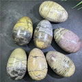 High Quality Natural Crystal Egg Picture Stone Eggs for Gifts Spiritual Healing