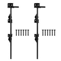 Heavy Duty Nickel Exterior Right Angle Indoor Hardware Metal Farm Gate Drops Rod Stopper Outdoor Padlock Weld Gate Rod