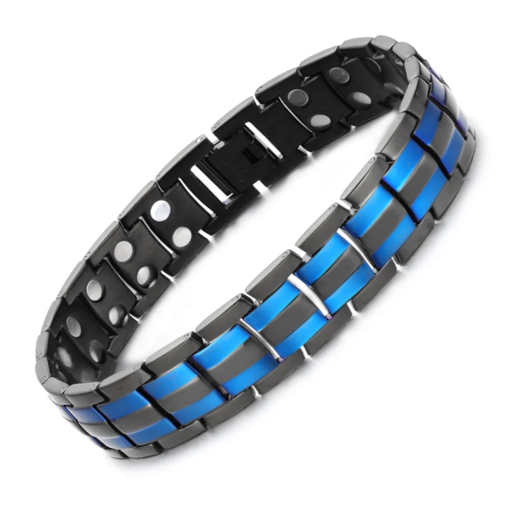 BioMagnetic Jewelry Magnetic Balance Bracelet Therapeutic Energy Bracelet Stainless Steel Jewelry