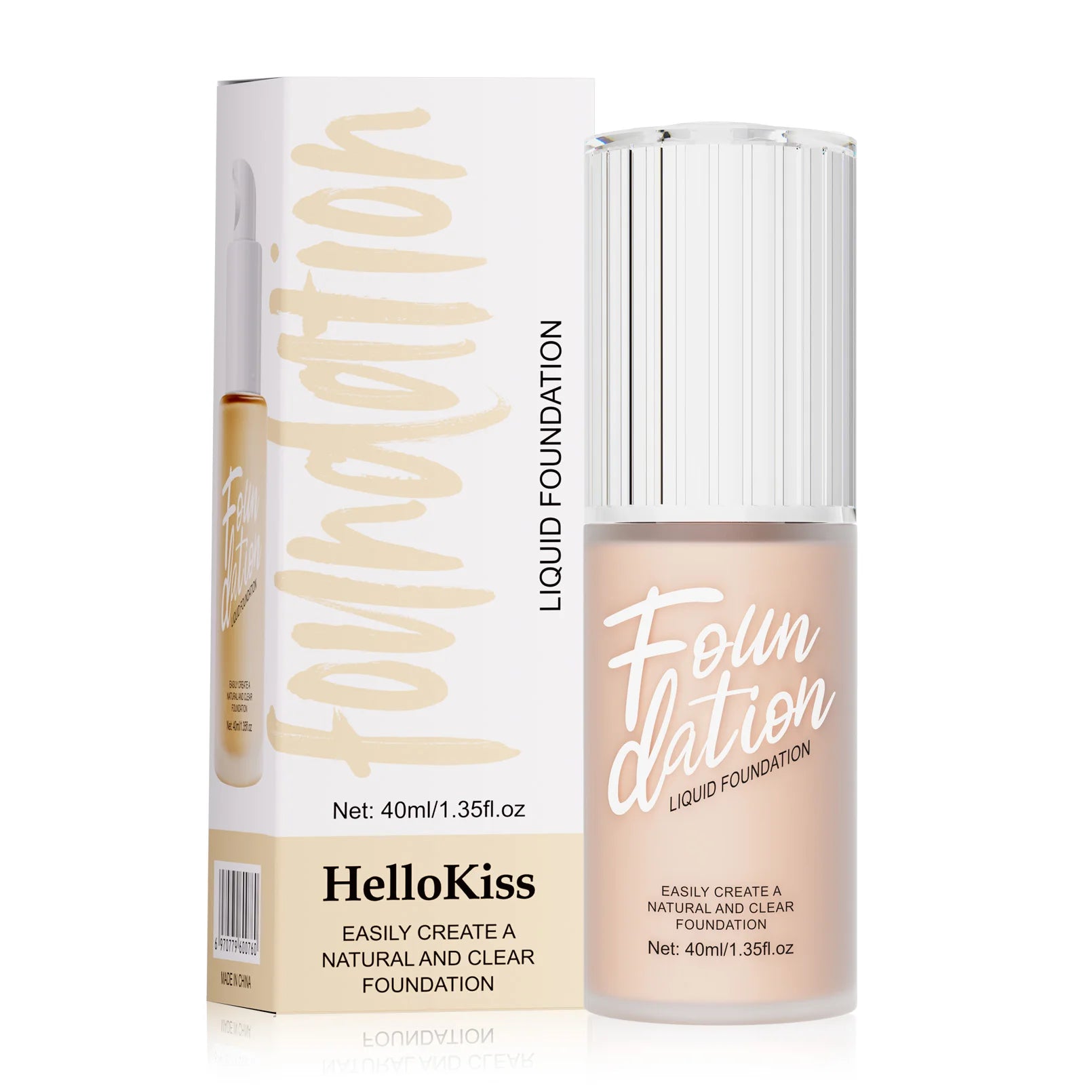 Private Label Makeup Foundation for All Skin Types Waterproof Full Coverage Matte Face Concealer Long Lasting Foundation