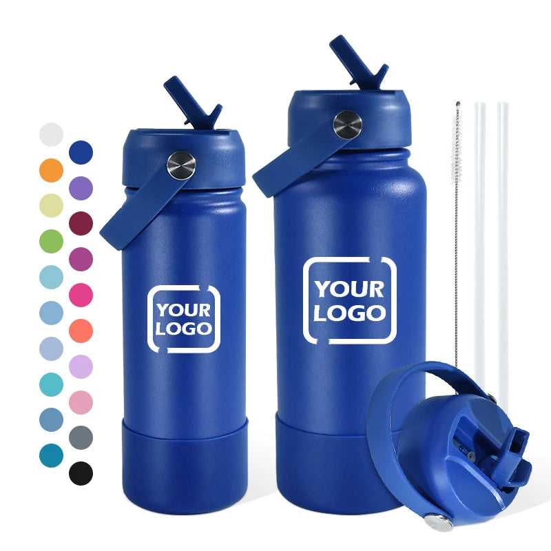 Customization Portable 32oz 18oz Water Jug Insulated Stainless Steel Water Bottle Vacuum Flask Drink Sport GYM Water Bottle