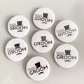 Bachelorette Party Gifts Groom to Be Button Groom Team Pin Buttons Wedding Bachelor Party Favors Supplies X0056