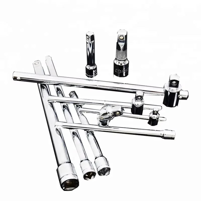 MaxTool Chrome-plated Industrial Grade 1/2" Drive Extension Bar 10-14" Metric Measurement System OEM Customized Support