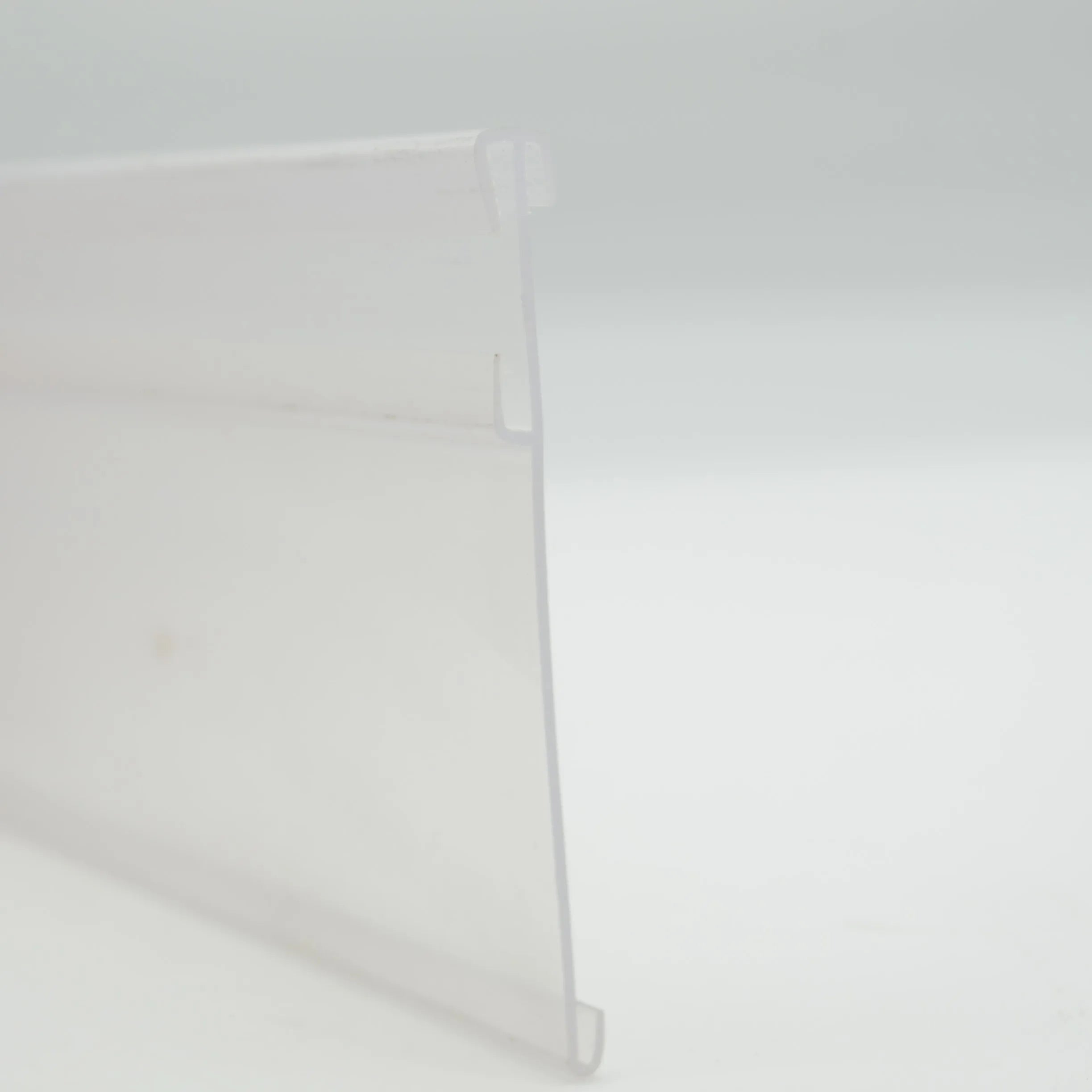 Plastic Pvc Clip-on Plastic Clip for Supermarket Shelves
