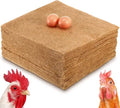 Breathable Moisture-Proof Nesting Pads Natural Jute Fiber Mat Bird Pigeon Parrot Finch Chicken Breeding Eggs Pet Mat