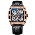 New Arrival Top Brand Luxury Men Automatic Watches Business Clock Leather Waterproof Luminous Mechanical Tourbillon Wristwatches
