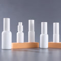 Customized logo Printing 30ml 50ml 100ml White-porcelain Lotion Serum Glass Storage Container Hair Oil Care Spray Bottle