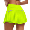 Summer Hot Selling Fashion Multi-Color Pleated Skirt Anti-Exposure High-Waist Short Skirt Fitness Sports Breathable Tennis Skirt