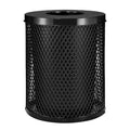 Commercial Outdoor Dog Park Products Metal Mesh Garbage Trash Can Dog Park Equipment Waste Bin Receptacle