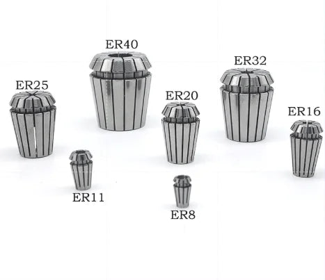ER8Er11 Er16 Er20er25er32er40er50 Accuracy 0.005mm Spring Steel Er Collet Chuck Milling Tool Holder