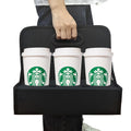 Custom Logo Outdoor Sport Drink Caddy Cup Carrier Portable Travel Food Delivery Bag for Coffee Cup
