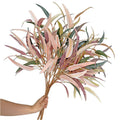 Hot Sale Long Stem 100cm Silk Plant Leaf Artificial Willow Leaves for Wedding Event Decor