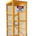 Factory Customized Heavy Duty Industrial Galvanized Storage Cage Wire Mesh Cage Stackable Cylinders Gas Bottle Stillage