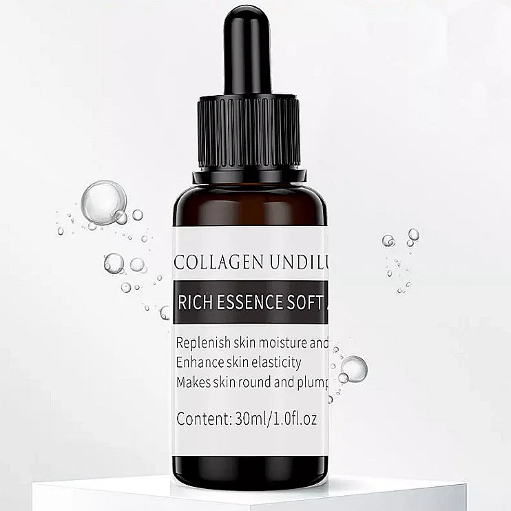 OEM ODM Private Label Organic Hyaluronic Acid  Face Lift Face Firming Collagen Serum Facial Skin Care Serum  Moisturizing Skin