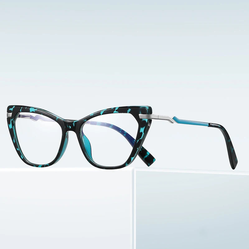 Ready Stock Anti Blue Light Designer Eye Glasses Frame Lady Eyeglasses Frames TR Frame Eyewear