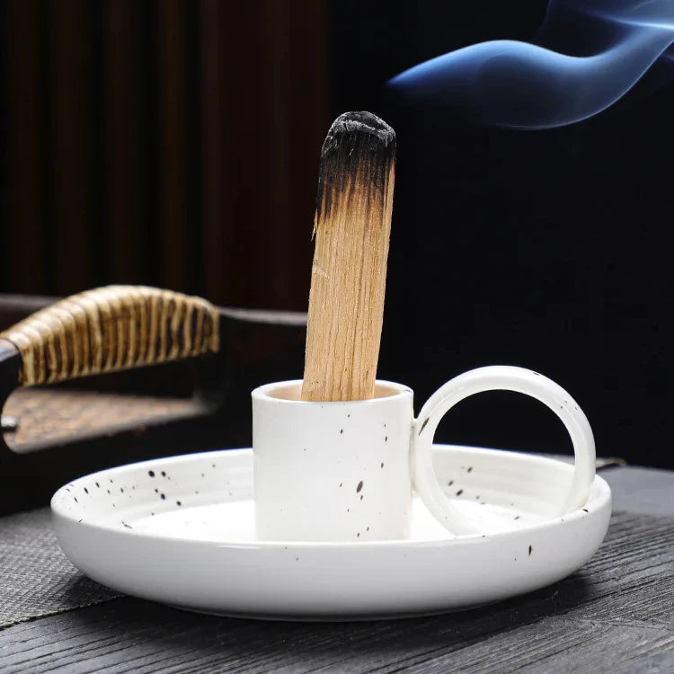 Ceramic Palo Santo Sticks Holder Silicone Molds Cement Palo Santo Tray White Sage Smudge Sticks Palo Santo Holy Wood Stick