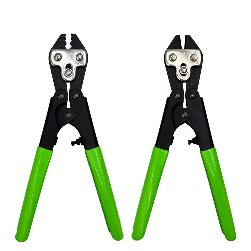 8in Bolt Cutter High Carbon Steel Wire Cutter Wire Rope Crimping Sleeves Tool Fishing Crimping Pliers