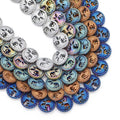 Life Tree Matte Hematite 12mm Flower Shape 20pcs Natural Stone Spacer Loose Beads Jewelry Making Diy Bracelet
