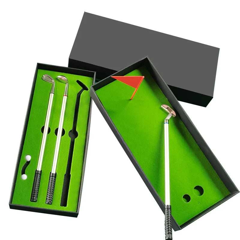 Creative Office Toy Pen Mini Golf Gift Pen Set for Fun