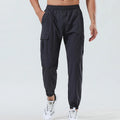 M-3XL Cool Dry Sport Track Cargo Men Sweatpants Joggers Pants  Black Mens Gym Pants