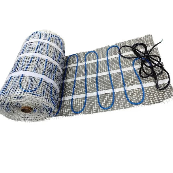 Electric Underfloor Heating Mesh Radiant Heated Floor Mat for Apartment Floor Heating System