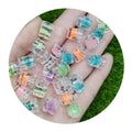 Kawaii Mini Drink Bottle Resin Charms Beads Cute DIY Toys Jewelry Making Accessory Charms Ornaments Beads
