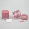 1oz makeup skincare plastic eyecream lip butter balm pot
