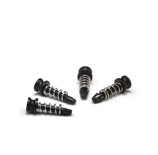 Black Plastic Lock Pin Spring Fan Snap Rivet 14mm/18mm Quick Self-blocking Fixing for Ventilating Equipment