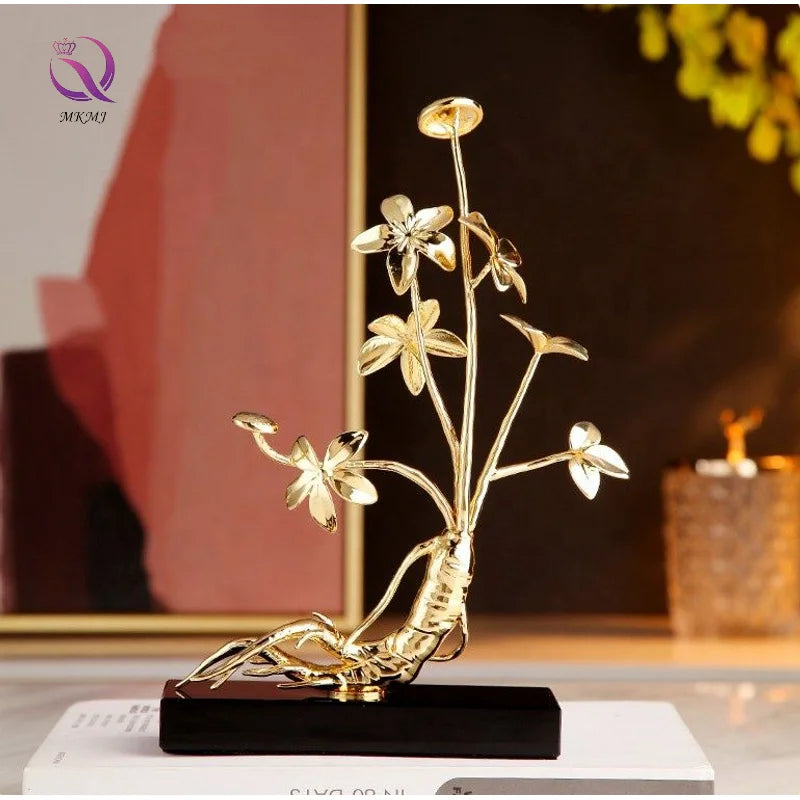 Home Decor Luxury Decorations for Objects Living Room Ornaments House Interior Handicraft Products Home Decor Items