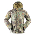 Tactical Winter Camouflage Fleece Jacket for Men Waterproof & Breathable Outdoor Use