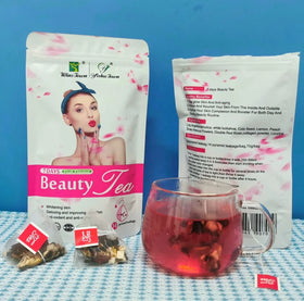 Winstown Flowers Green Beauty Tea Natural Skin Glow Whitening Supplement Product Light Detox Custom OEM Manufacturer